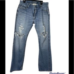 Levi's Men's  539 Vintage Straight distressed Jean Size 36/34